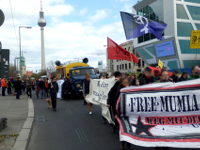 Demo für Mumia in Berlin