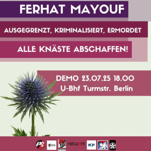 In Gedenken an Ferhat Mayouf